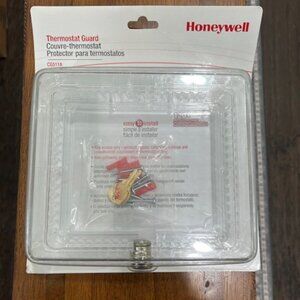NIB Honeywell CG510A Clear Thermostat Guard Locking w/Key